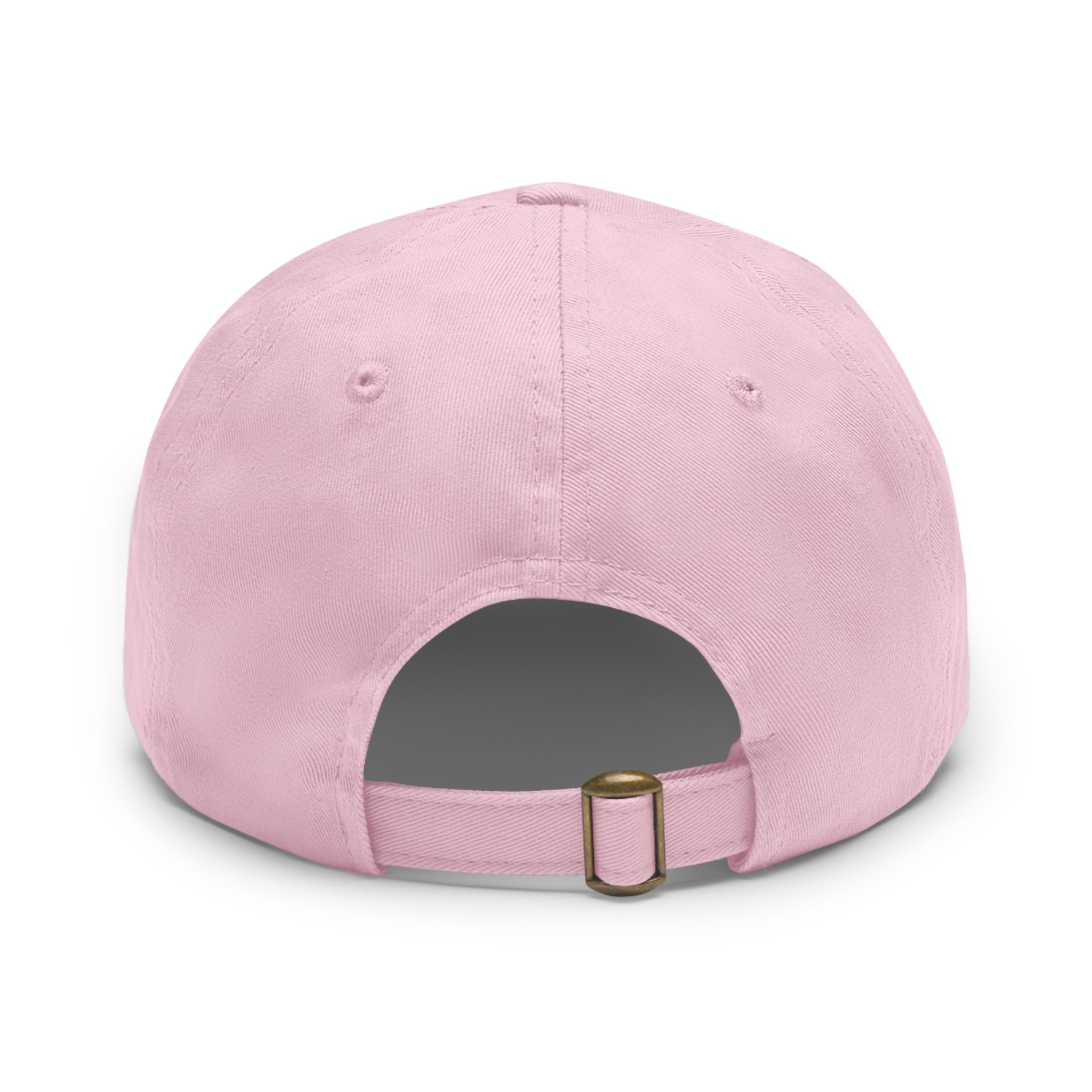 WHEALTHY Dad Hat with Leather Patch (Rectangle)