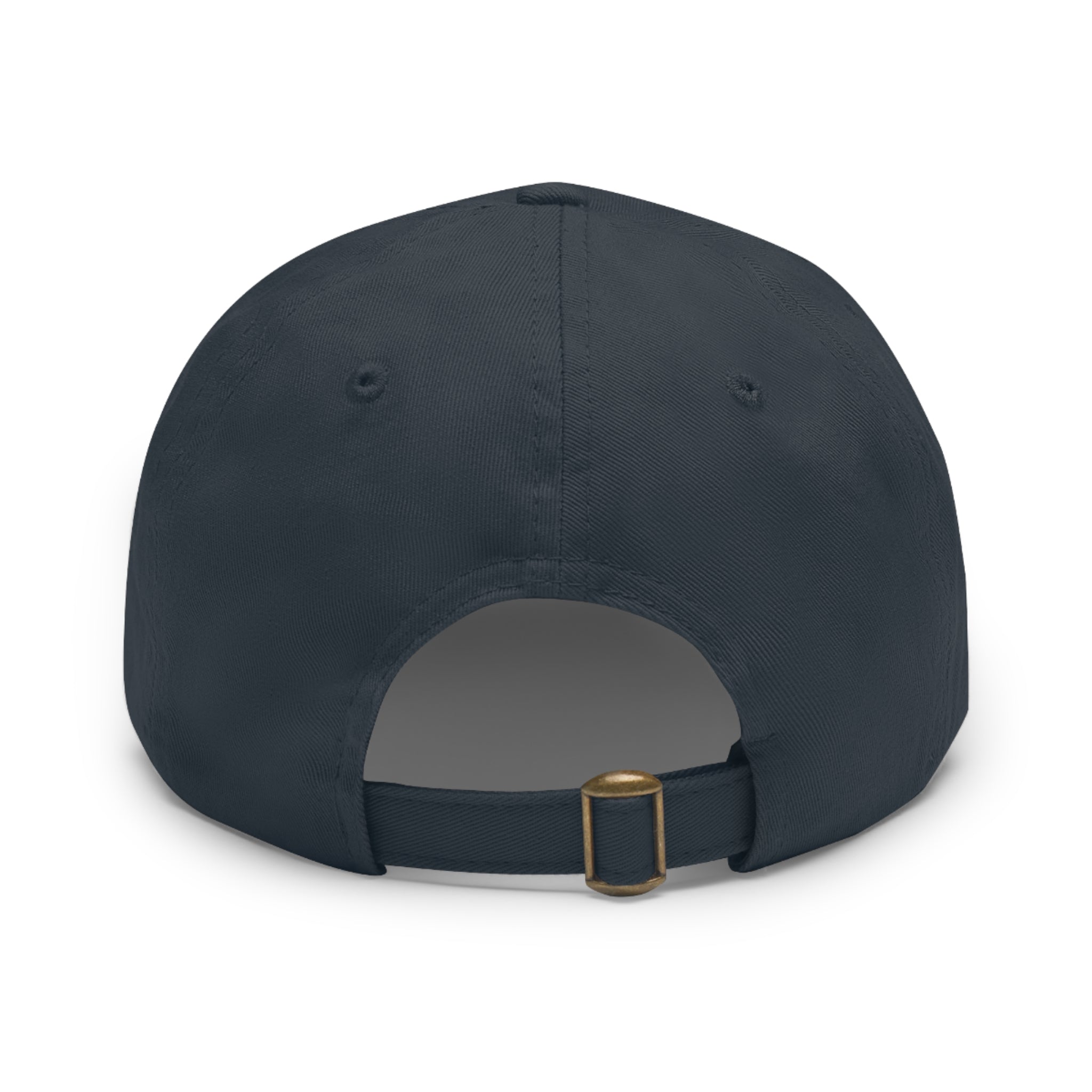 WHEALTHY Dad Hat with Leather Patch (Rectangle)