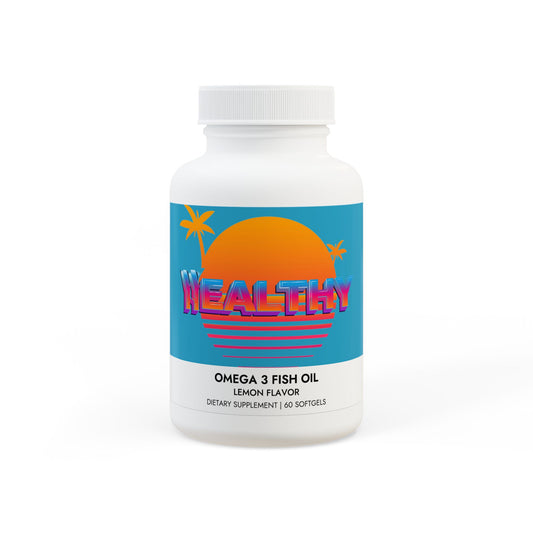 Omega 3 Fish Oil Supplement (60 Softgels)