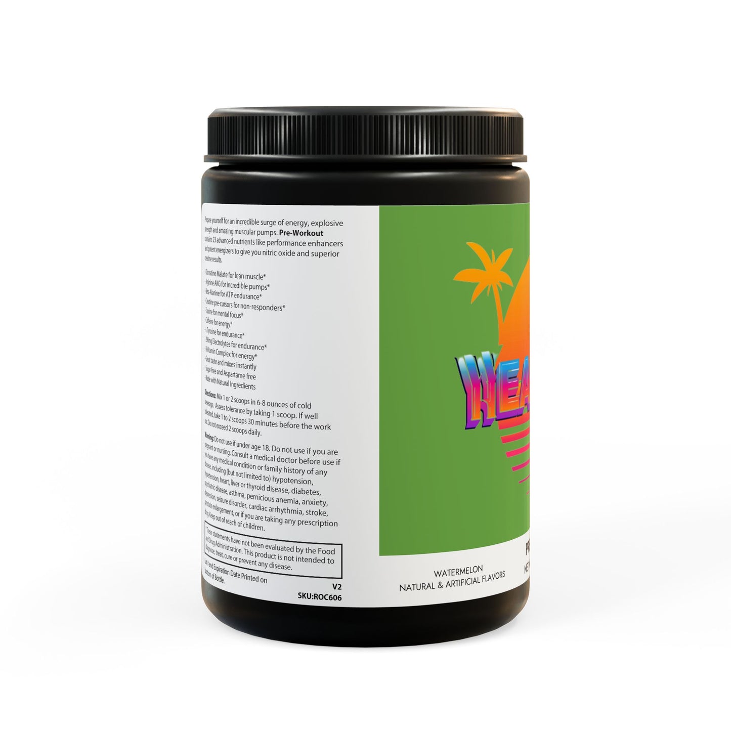 Pre-Workout Supplement, Watermelon (300g, 10.58oz)