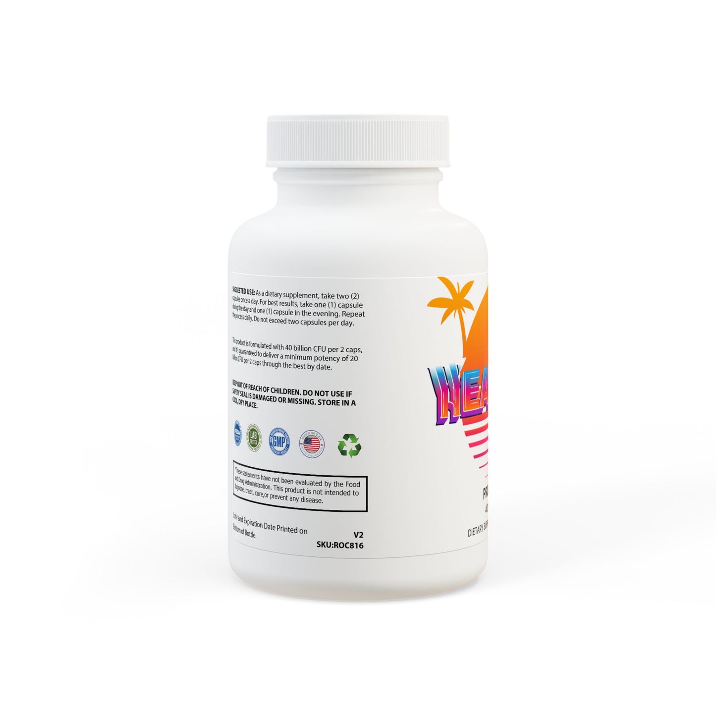 Probiotics Supplement (60 Capsules)