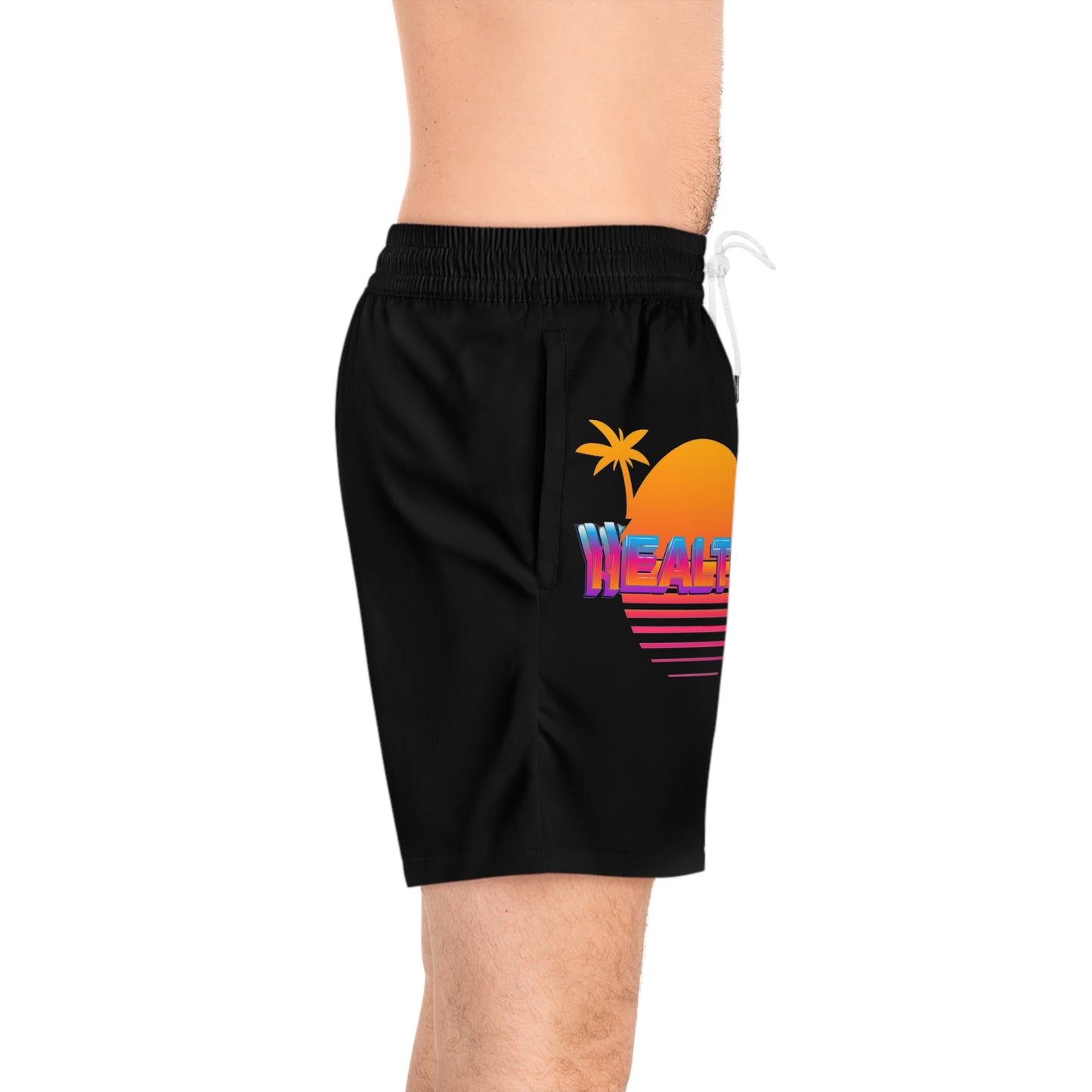 Men's Mid-Length Swim Shorts (AOP)