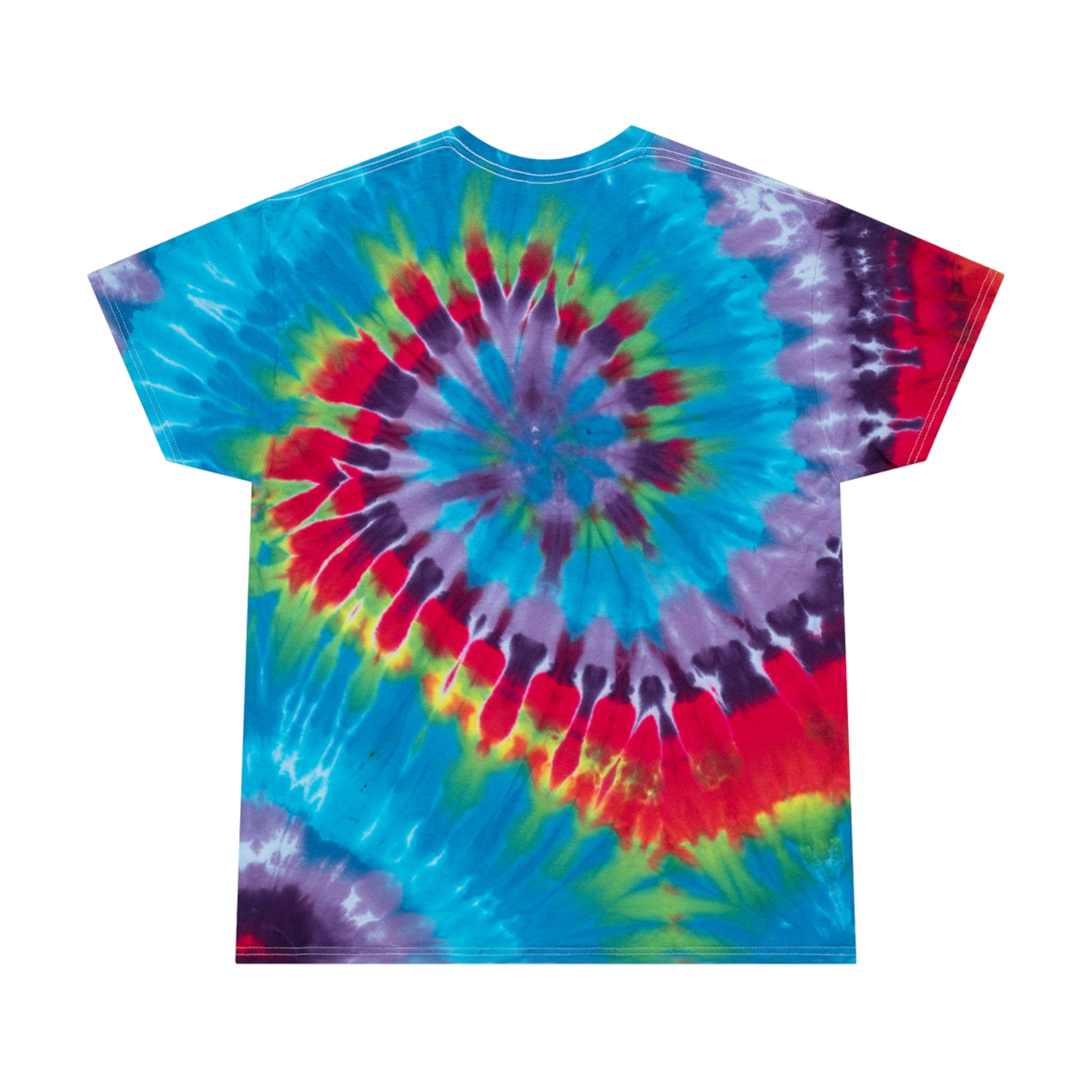 WHEALTHY Collection Mens/Unisex Tie-Dye T-Shirt, Spiral
