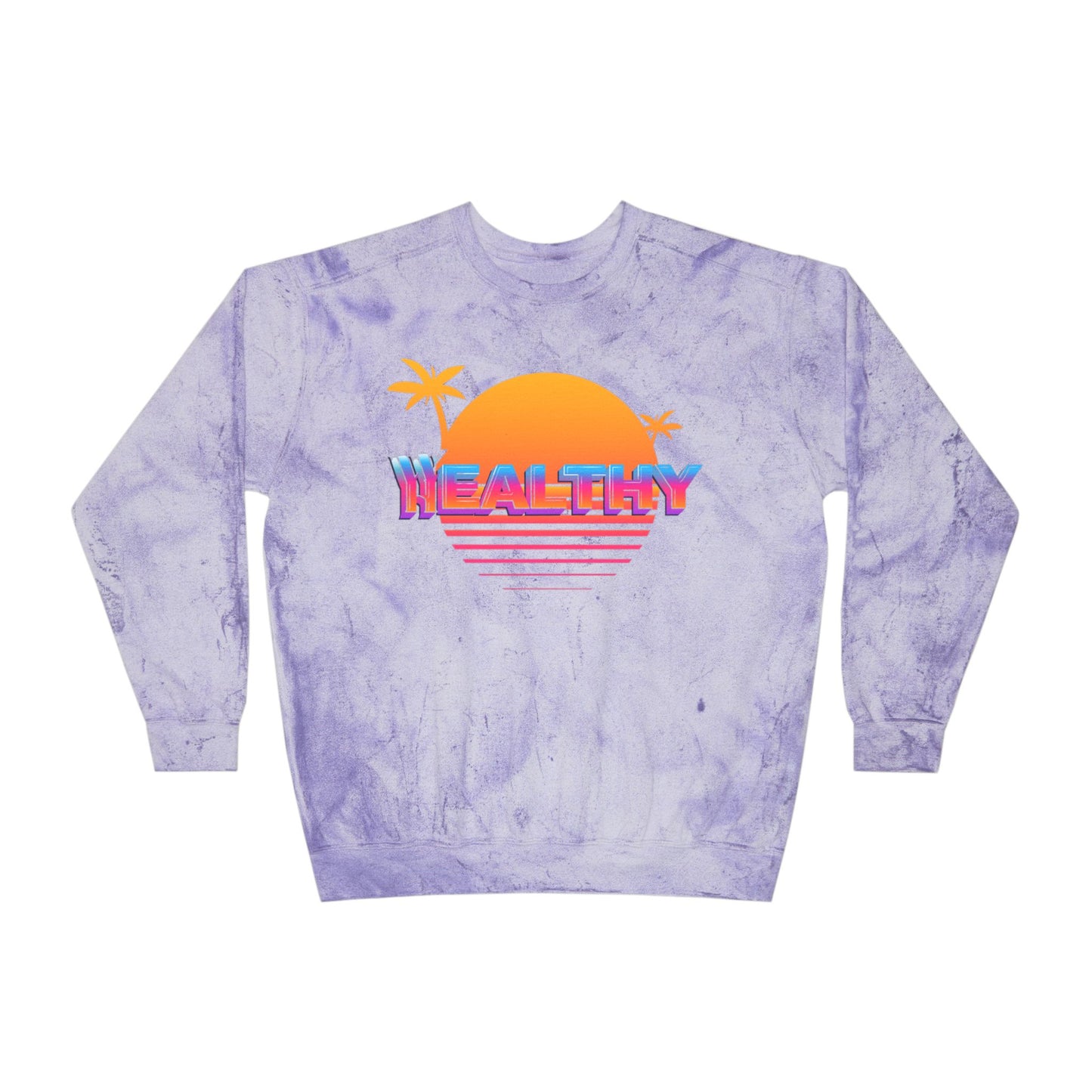 Unisex Color Blast Crewneck Sweatshirt