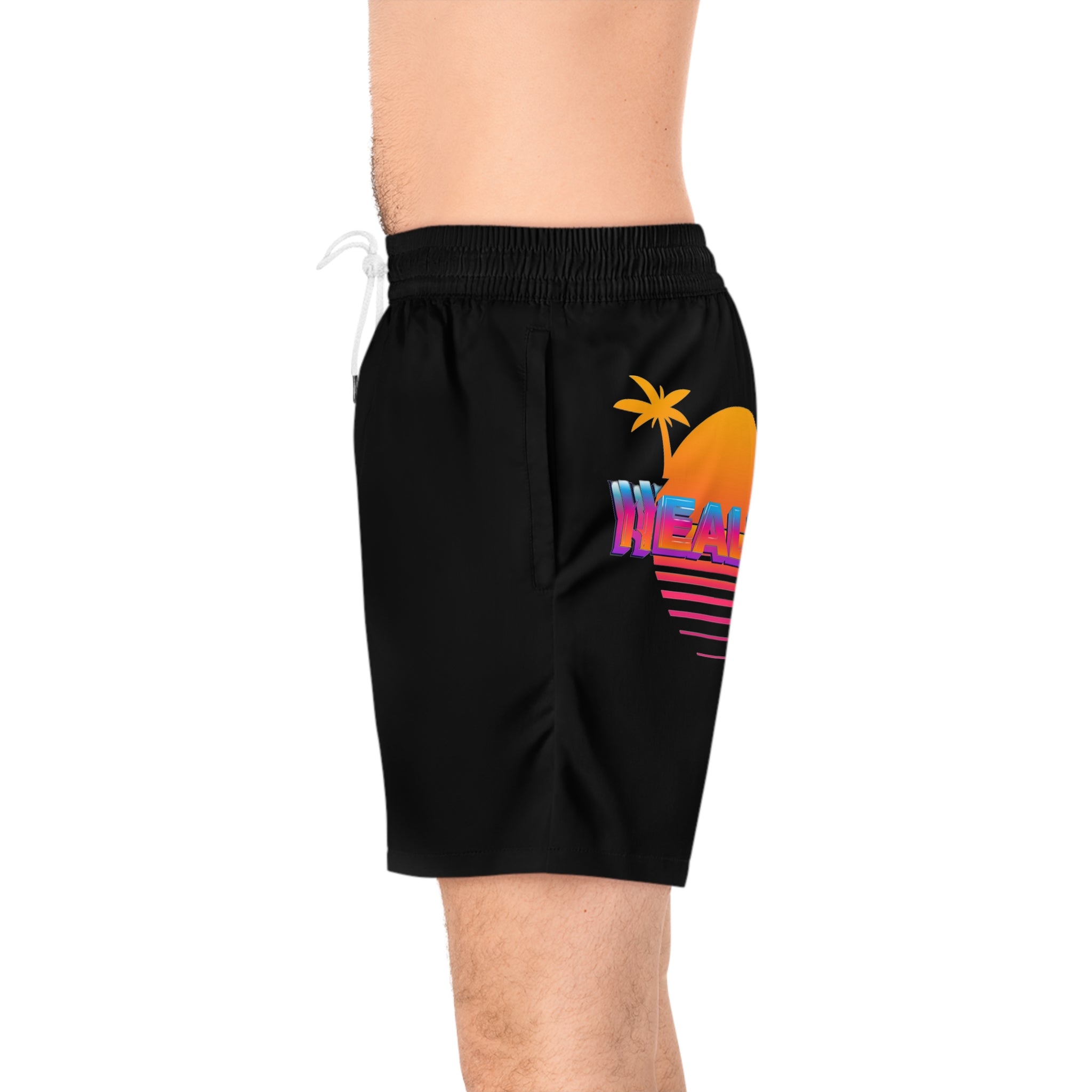 Men's Mid-Length Swim Shorts (AOP)