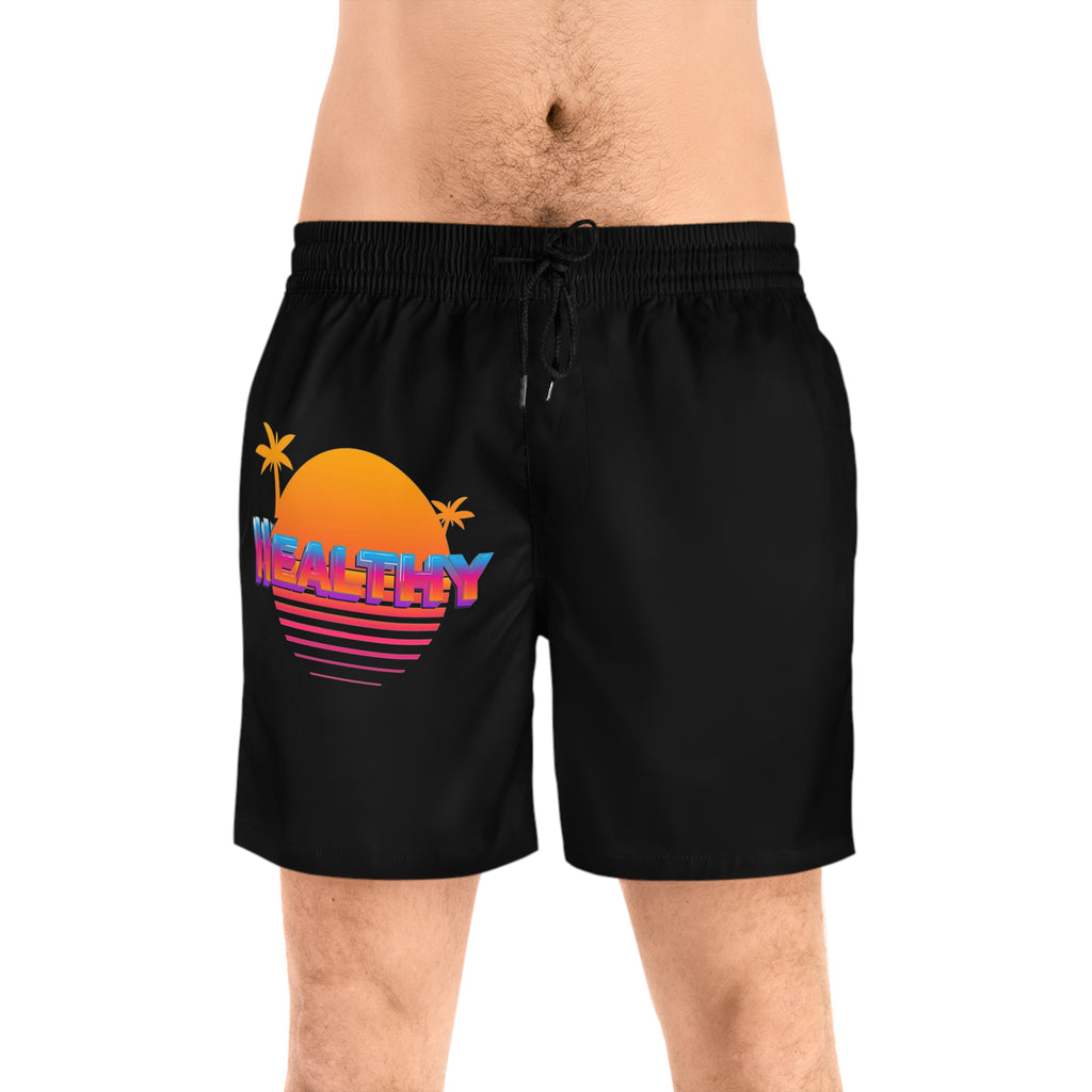 Men's Mid-Length Swim Shorts (AOP)