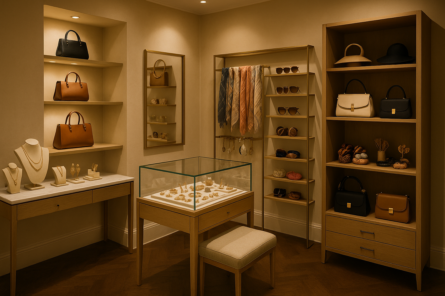 A Room of accessories 